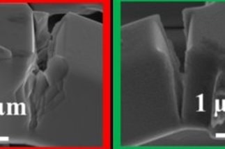 Fracture behavior of metallic glass thin films