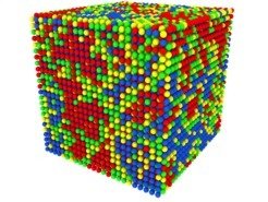 <div class="hide_in_print">
<div class="toggle show_with_js" style="text-align: justify;">Simulation of chemical ordering in a four-component high entropy alloy. <br /><br /></div>
</div>
<div class="image_copyright" style="text-align: justify;">© Fritz Körmann, Max-Planck-Institut für Eisenforschung GmbH</div>