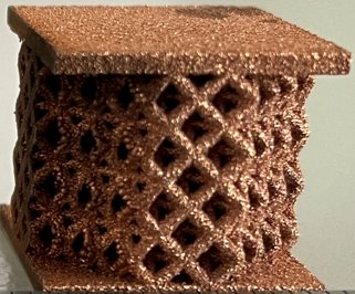 copper lattice structures