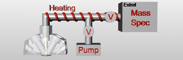 Coupling of a Scanning Flow Cell to an Online Electrochemical Mass Spectrometer