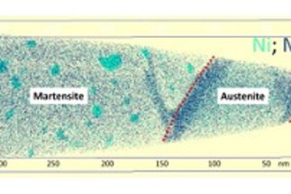 Segregation and transformation of phase boundaries between martensite and austenite in Fe-Mn steels