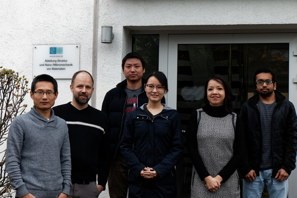 Members of the Nanotribology research group