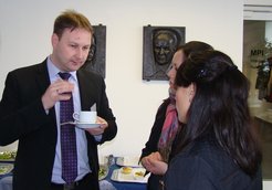 Eindrücke vom Get-Together der MPIE-Studenten mit den ThyssenKrupp-Experten