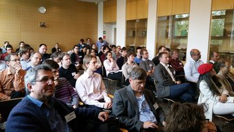 During the IMPRS-SurMat talks. During the IMPRS-SurMat talks.