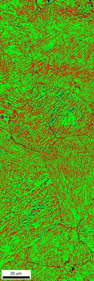 Die Max-Planck-Wissenschaftler konnten durch eine spezielle Wärmebehandlung eine mikrolaminierte Struktur mit außergewöhnlich hohem Widerstand gegen Ermüdung, ähnlich wie bei Knochen, herstellen.