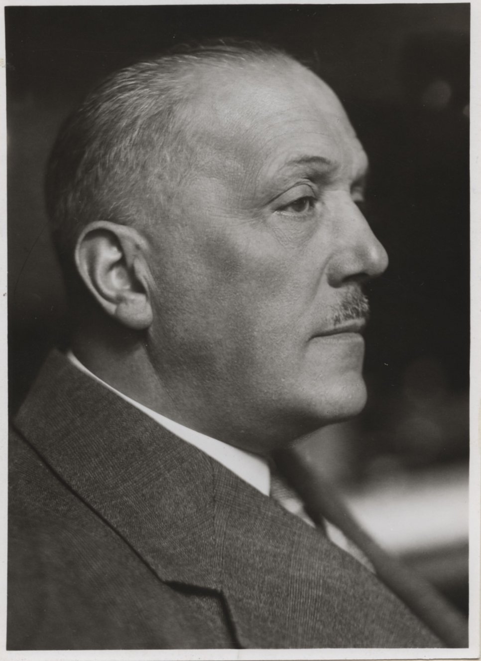 Der seit 1917 amtierende Hauptgeschäftsführer des Vereins Deutscher Eisenhüttenleute Otto Petersen war ein besonders tatkräftiger Förderer bei der Schaffung eines gemeinschaftlichen Eisenforschungsinstituts.