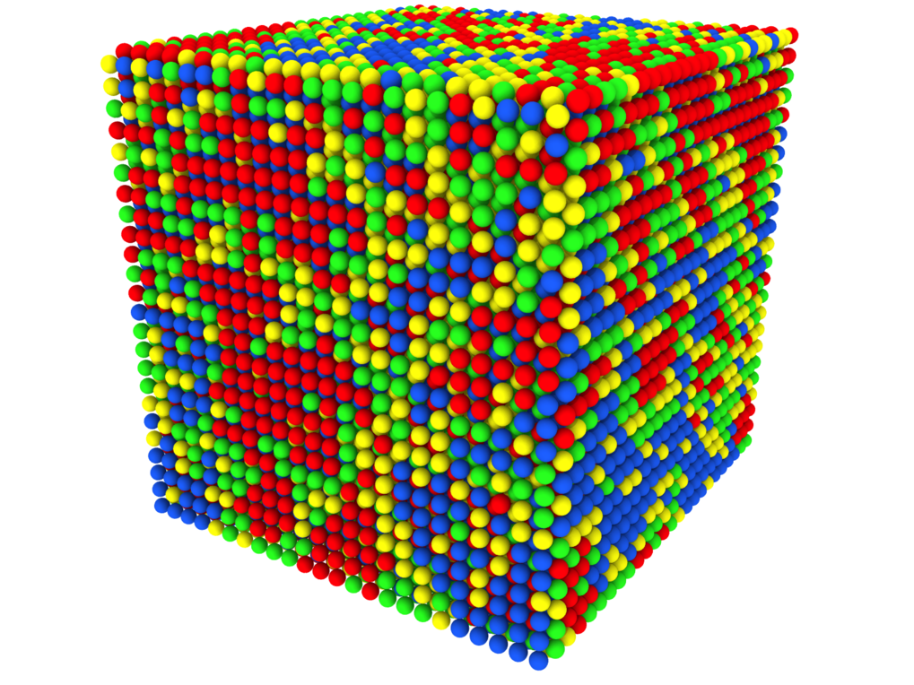 <div class="hide_in_print">
<div class="toggle show_with_js" style="text-align: justify;">Simulation of chemical ordering in a four-component high entropy alloy. <br /><br /></div>
</div>
<div class="image_copyright" style="text-align: justify;">© Fritz Körmann, Max-Planck-Institut für Eisenforschung GmbH</div>