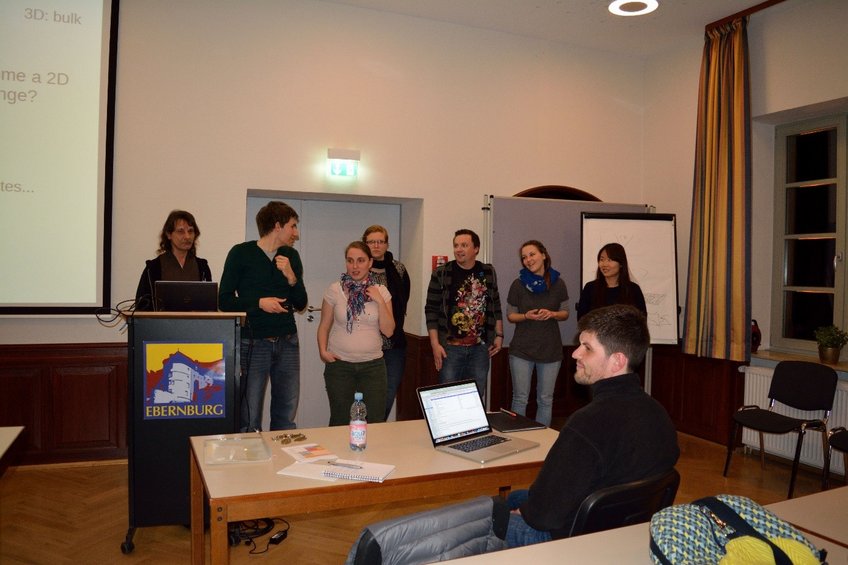 Presentation of the group work Presentation of the group work