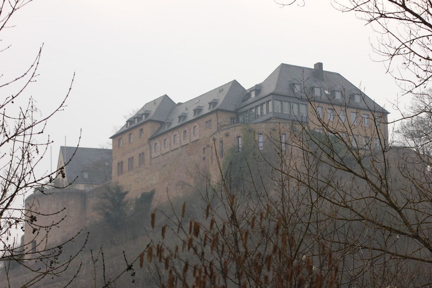 Castle Ebernburg at Bad Münster am Stein