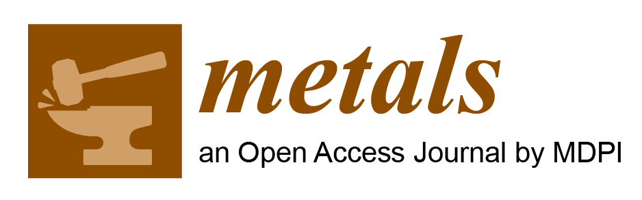 Metals (ISSN 2075-4701; CODEN: MBSEC7) is an international, open access metallurgy journal published monthly online by MDPI. It has been indexed by Science Citation Index Expanded (SCIE) and Scopus (Elsevier). The Impact Factor of /Metals/ is 1.984. /Metals/ now ranks 13/74 (Q1) in the category‘Metallurgy &amp; Metallurgical Engineering’ and 127/275 (Q2) in the category 'Materials, Multidisciplinary'. More information could be found at: http://www.mdpi.com/journal/metals.