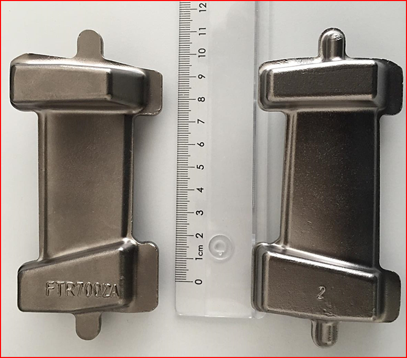 Forged Fe–Al compressor blades