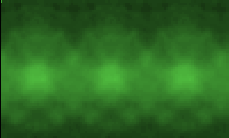 Simulated field ionization contrast above three Ni atoms on Ni(210) as a model for a step on Ni(110).