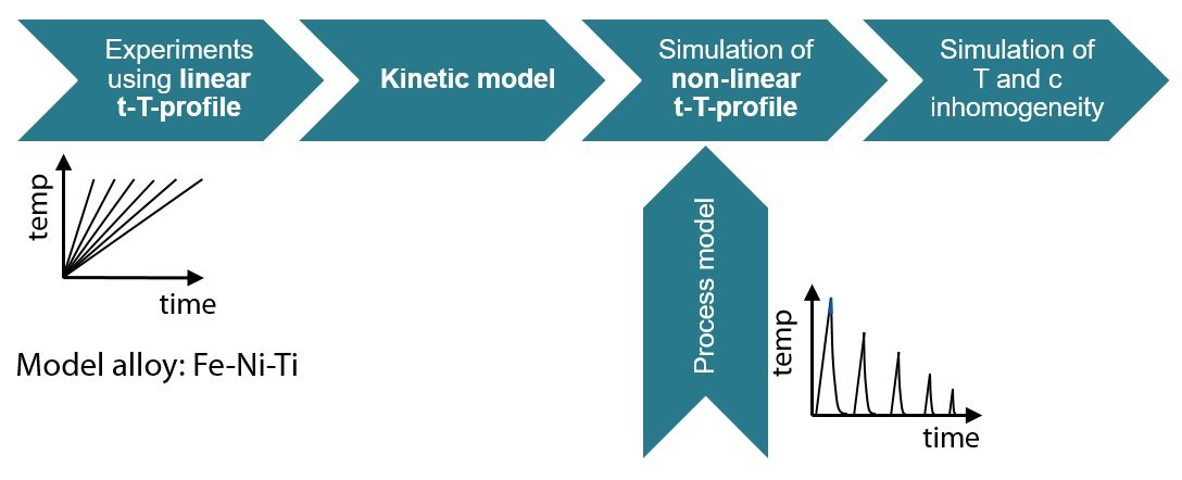 Schematic depiction of the work plan of the project.