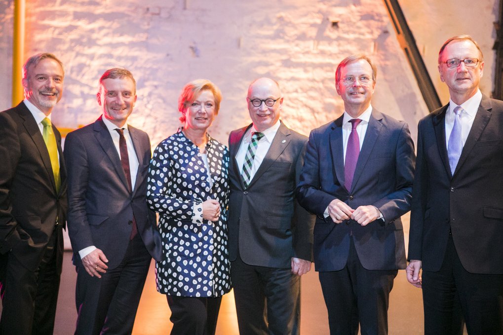 Hoher Besuch beim Festakt.