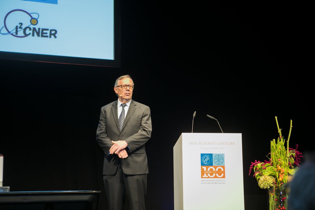 Prof. Rainer Kirchheim, Professor an der Universität Göttingen und Keynote Speeker des Festakts.