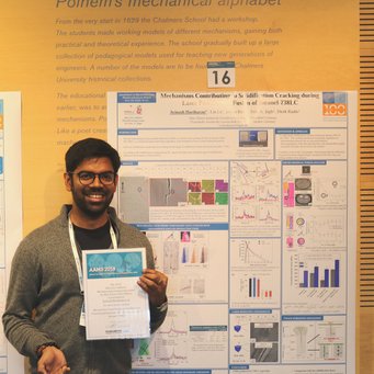 First Poster Prize for Avinash Hariharan, PhD student in the group “Alloys for Additive Manufacturing”, at the AAMS 2019. First Poster Prize for Avinash Hariharan, PhD student in the group “Alloys for Additive Manufacturing”, at the AAMS 2019.