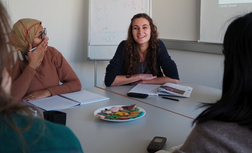 Leonie Gomell receives the PhD Scholarship of the German Academic Scholarship Foundation. Leonie Gomell receives the PhD Scholarship of the German Academic Scholarship Foundation.