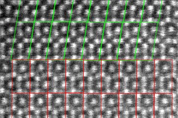 Automatic Feature Extraction from STEM