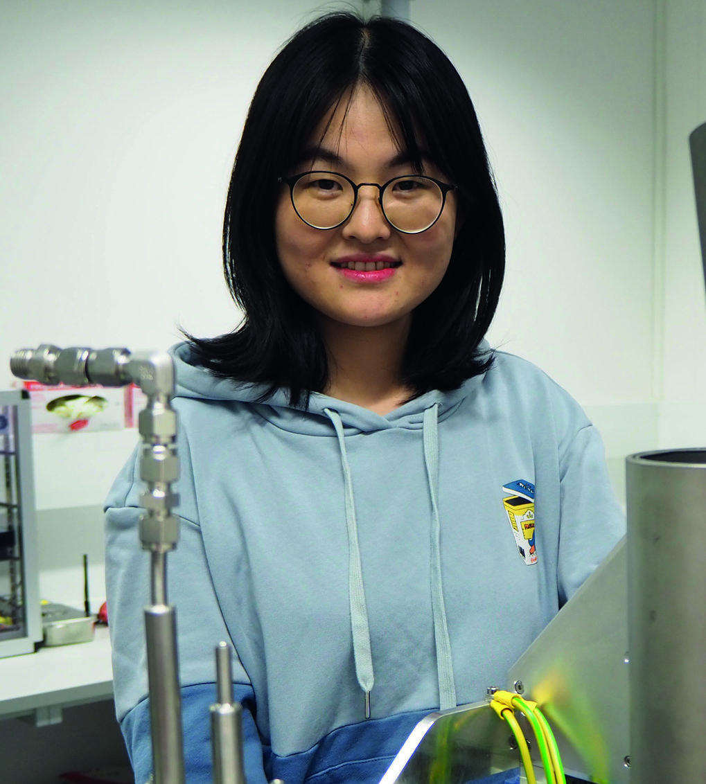 Dr. Huan Zhao (see photo),  Dr. Baptiste Gault and Prof. Dierk Raabe