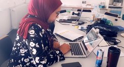 Dr. Lamya Abdellaoui was responsible for the technical organization of the VCT 2020 with over 1000 participants in 12 different time zones.