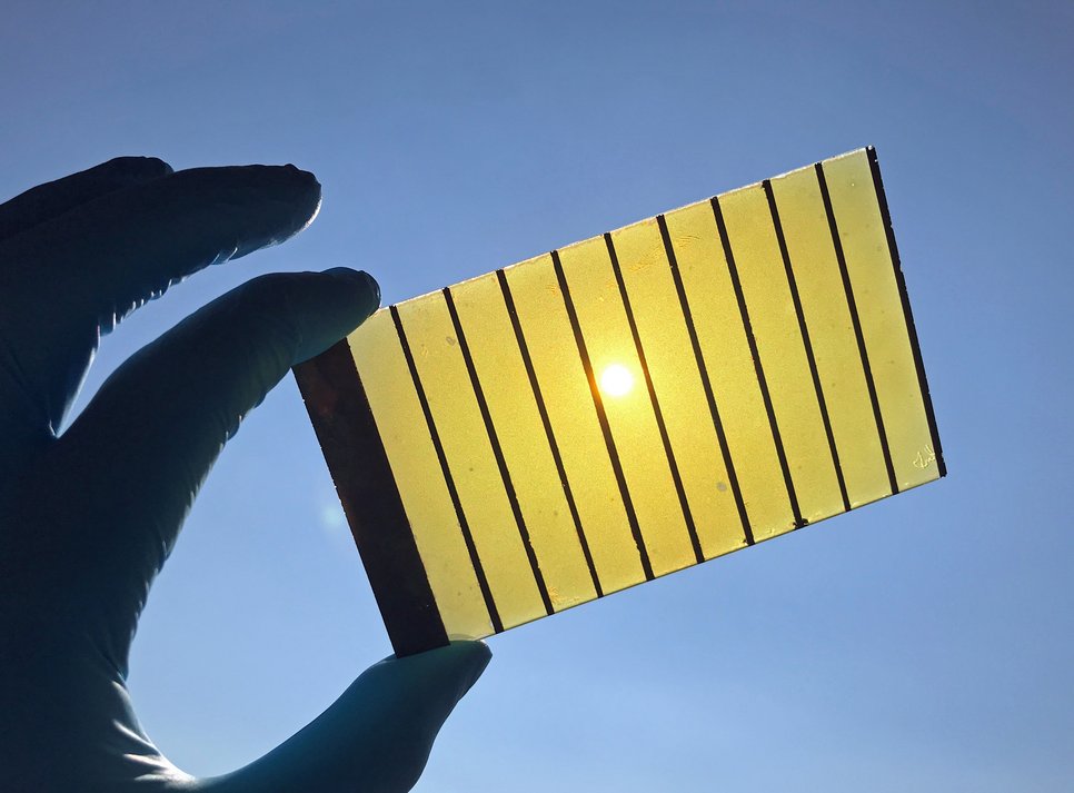 Skalierbare großflächige BiVO4-Fotoanode