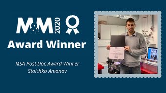 Stoichko Antonov, scientist in the department "Microstructure Physics and Alloy Design", was awarded twice for his outstanding research. Stoichko Antonov, scientist in the department "Microstructure Physics and Alloy Design", was awarded twice for his outstanding research.