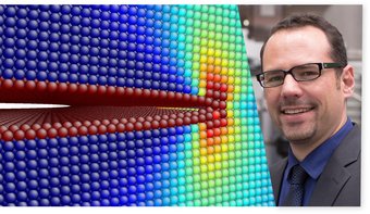 Prof. Erik Bitzek ist Leiter der neu eingerichteten Gruppe "Mikrostruktur und Mechanik" am Max-Planck-Institut für Eisenforschung. Prof. Erik Bitzek ist Leiter der neu eingerichteten Gruppe "Mikrostruktur und Mechanik" am Max-Planck-Institut für Eisenforschung.