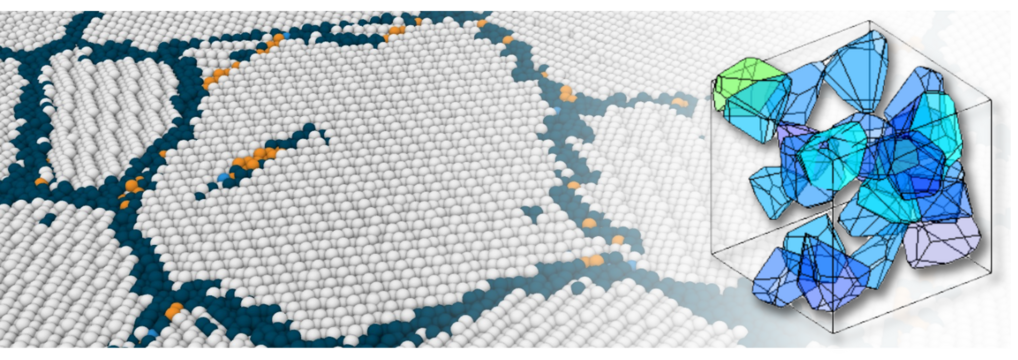 Microstructure and Mechanics Atomistic simulation of nanocrystalline aluminum