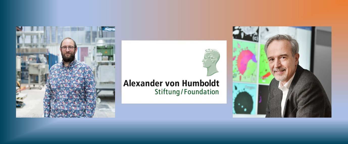 Dr. Baptiste Gault und Prof. Dierk Raabe wurden von der Alexander von Humboldt-Stiftung als Humboldt-Scouts ausgewählt. Diese Position ermöglicht es ihnen, drei Forscher ihrer Wahl für ein Humboldt-Stipendium auszuwählen, das mit einem Forschungsaufenthalt in ihrer Gruppe am MPIE verbunden ist. 