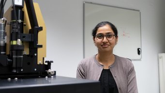 Dr. Dipali Sonawane just joined the MPIE as a postdoctoral fellow being supported by a scholarship of the Alexander von Humboldt Foundation. She will work on the thermo-mechanical behaviour of iron aluminides. Dr. Dipali Sonawane just joined the MPIE as a postdoctoral fellow being supported by a scholarship of the Alexander von Humboldt Foundation. She will work on the thermo-mechanical behaviour of iron aluminides.
