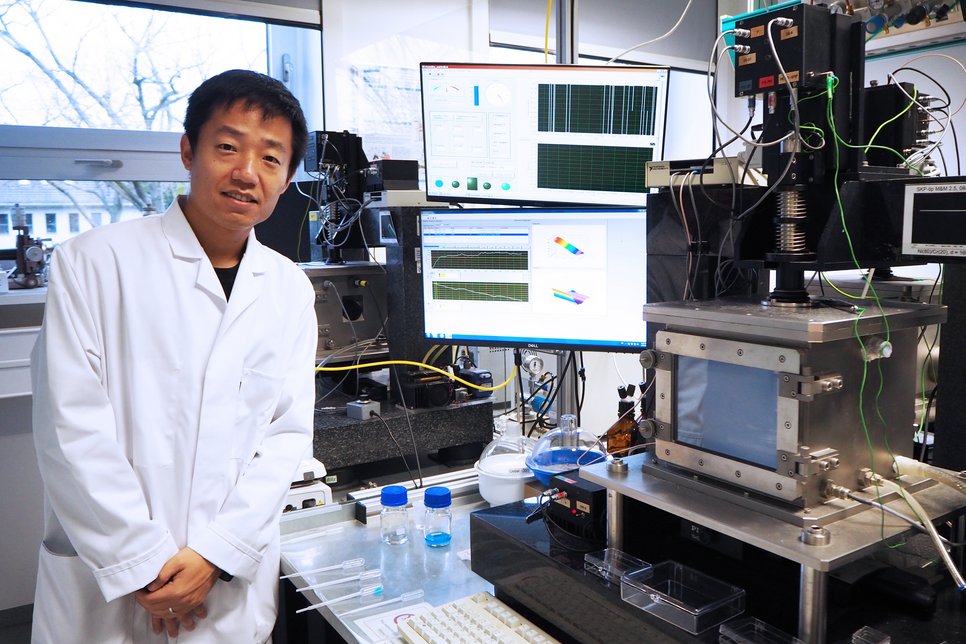 The Alexander von Humboldt Foundation awarded Dr. Liang Wei with a two year scholarship. Wei chose the MPIE to continue his research on corrosion science. At the MPIE he will focus on the development of corrosion resistant high entropy alloys.