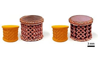 Laser powder bed fusion based pure copper lattice fabrication and characterization
