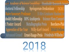 Awards & Honours 2018