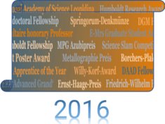 Awards & Honours 2016