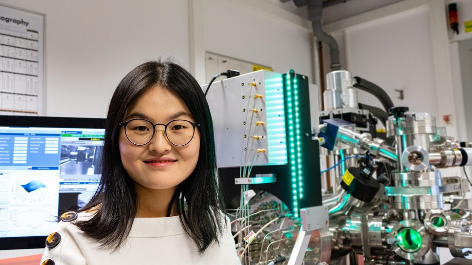 Dr. Huan Zhao received the Masing Memorial Prize of the German Materials Society for her extraordinary work on aluminium alloys and their structure-properties relation.