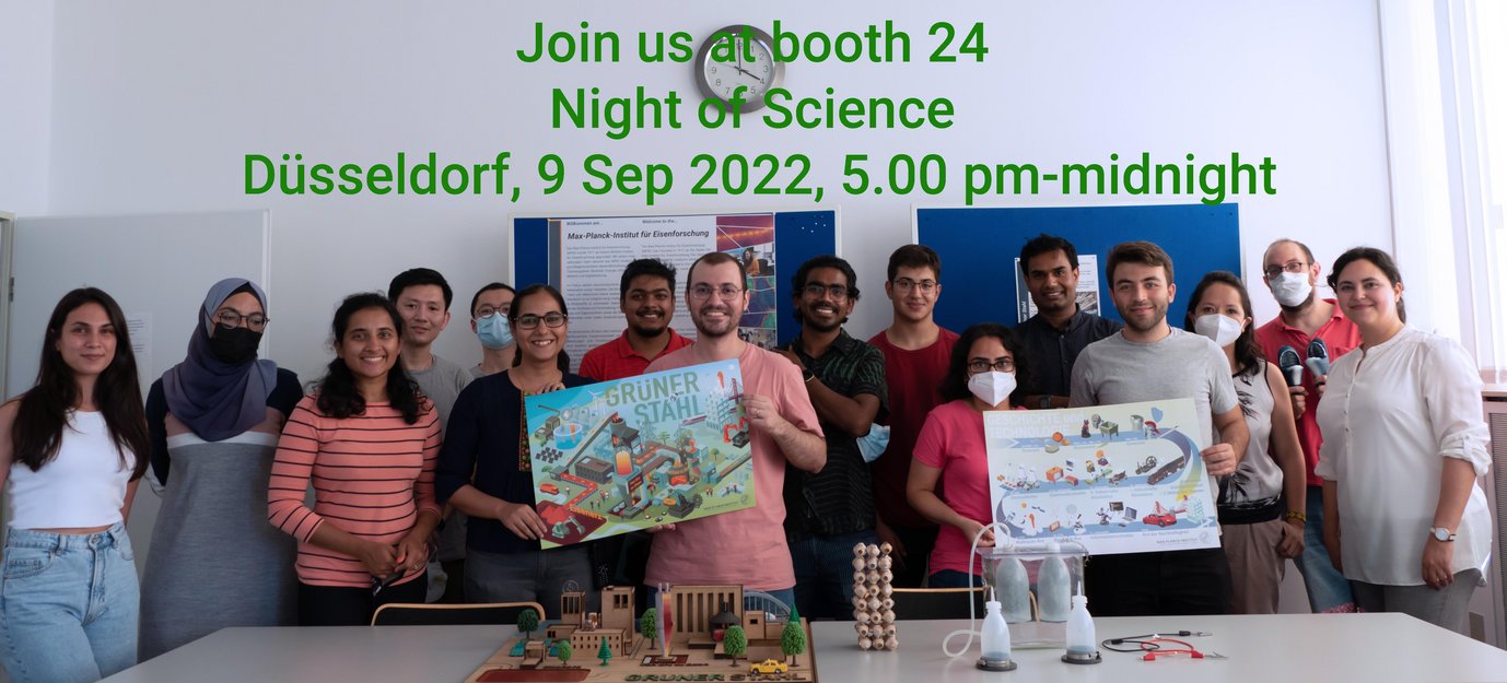 We are waiting for you at the Night of Science on 9 September from 5.00pm till midnight.