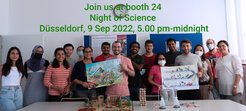 We are waiting for you at the Night of Science on 9 September from 5.00pm till midnight.