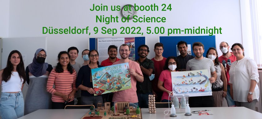 We are waiting for you at the Night of Science on 9 September from 5.00pm till midnight. We are waiting for you at the Night of Science on 9 September from 5.00pm till midnight.