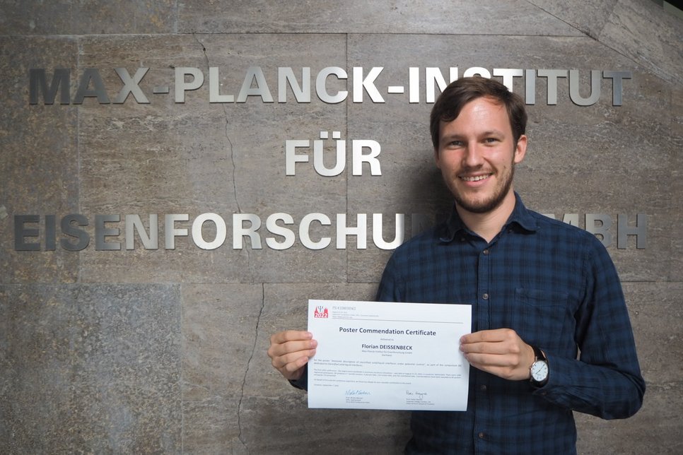 Florian Deißenbeck won a Best Poster Award at the Psi-k conference 2022.