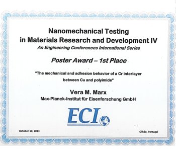 Poster Award - 1st Place