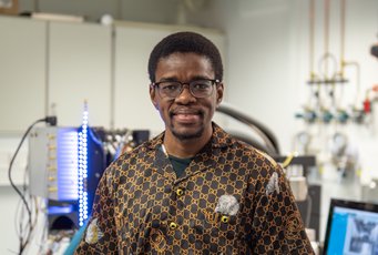 Raymond Kwesi Nutor joined the MPIE as Humboldt awardee and will work on creating alumnium-silicon alloys from waste materials Raymond Kwesi Nutor joined the MPIE as Humboldt awardee and will work on creating alumnium-silicon alloys from waste materials