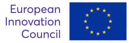 European Innovation Council text and EU flag.