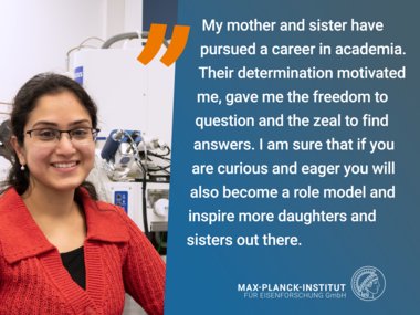 Person with glasses. Next to them is a text on academic success and family support.