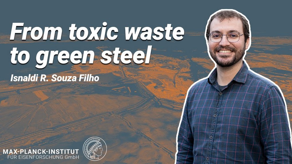 Bei der Aluminiumproduktion fallen jährlich etwa 180 Millionen Tonnen giftiger Abfälle, bekannt als Rotschlamm an. Forscher vom MPIE haben eine Methode entwickelt durch die Gewinnung von Eisen aus Rotschlamm CO2-freiem Stahl herzustellen.