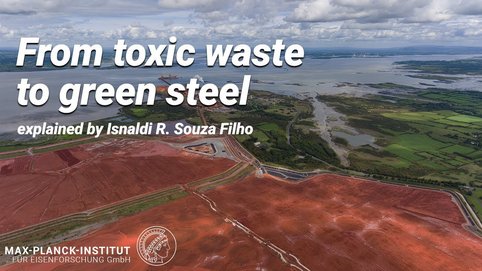 Aluminium production generates around 180 million tonnes of toxic waste, known as red mud, every year. Researchers at the MPIE have developed a method of producing CO2-free steel by extracting iron from red mud.