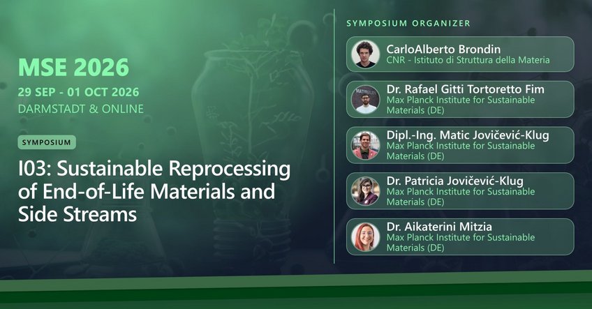 Sustainable Magnets and Recycling
Sustainable Magnets and Recycling