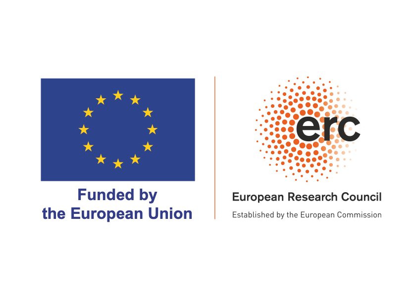 Logo of the EU and the European Research Council