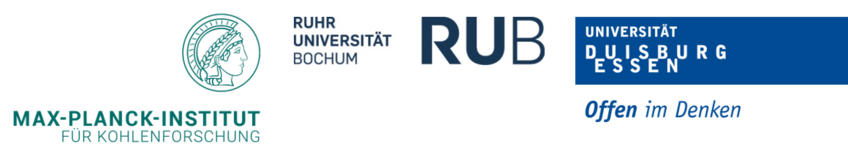 Logos of Max Planck Institute for Research, Ruhr University Bochum, University Duisburg-Essen, and Ruhr in Depth.