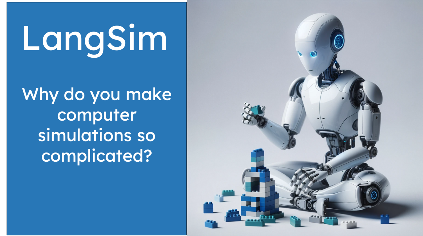 LangSim – Large Language Model Interface for Atomistic Simulation