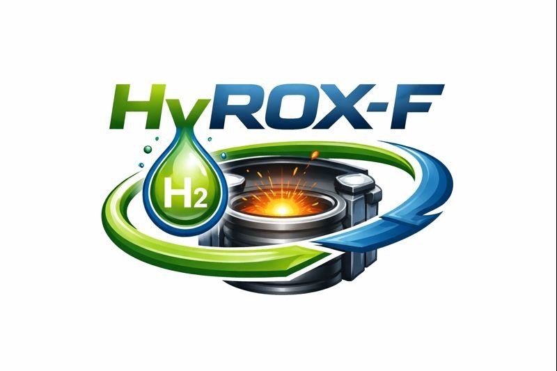 Hydrogen reduction of oxides in induction furnace